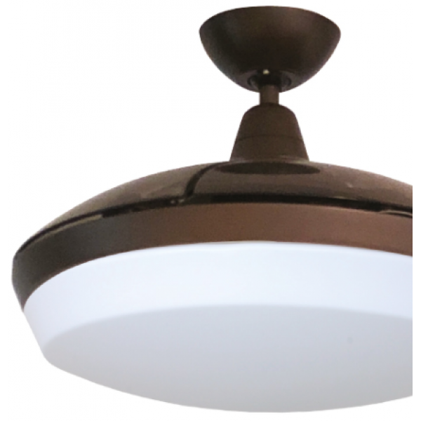 Iconic SWIFT DC 46吋 天花吊扇 (油銅色) - 自動開合扇葉 可調LED燈